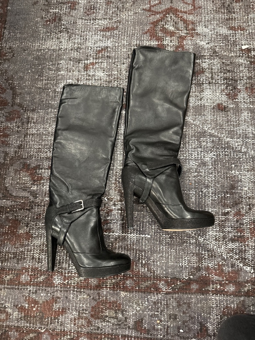 Dior size 40 knee high boots